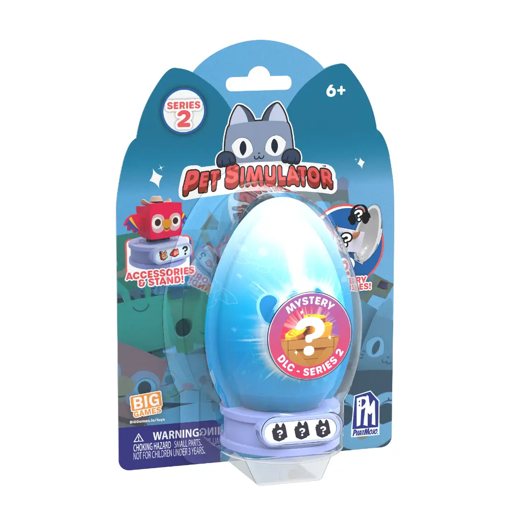 Pet Simulator X Mystery Egg DLC 1pk 3-Inch