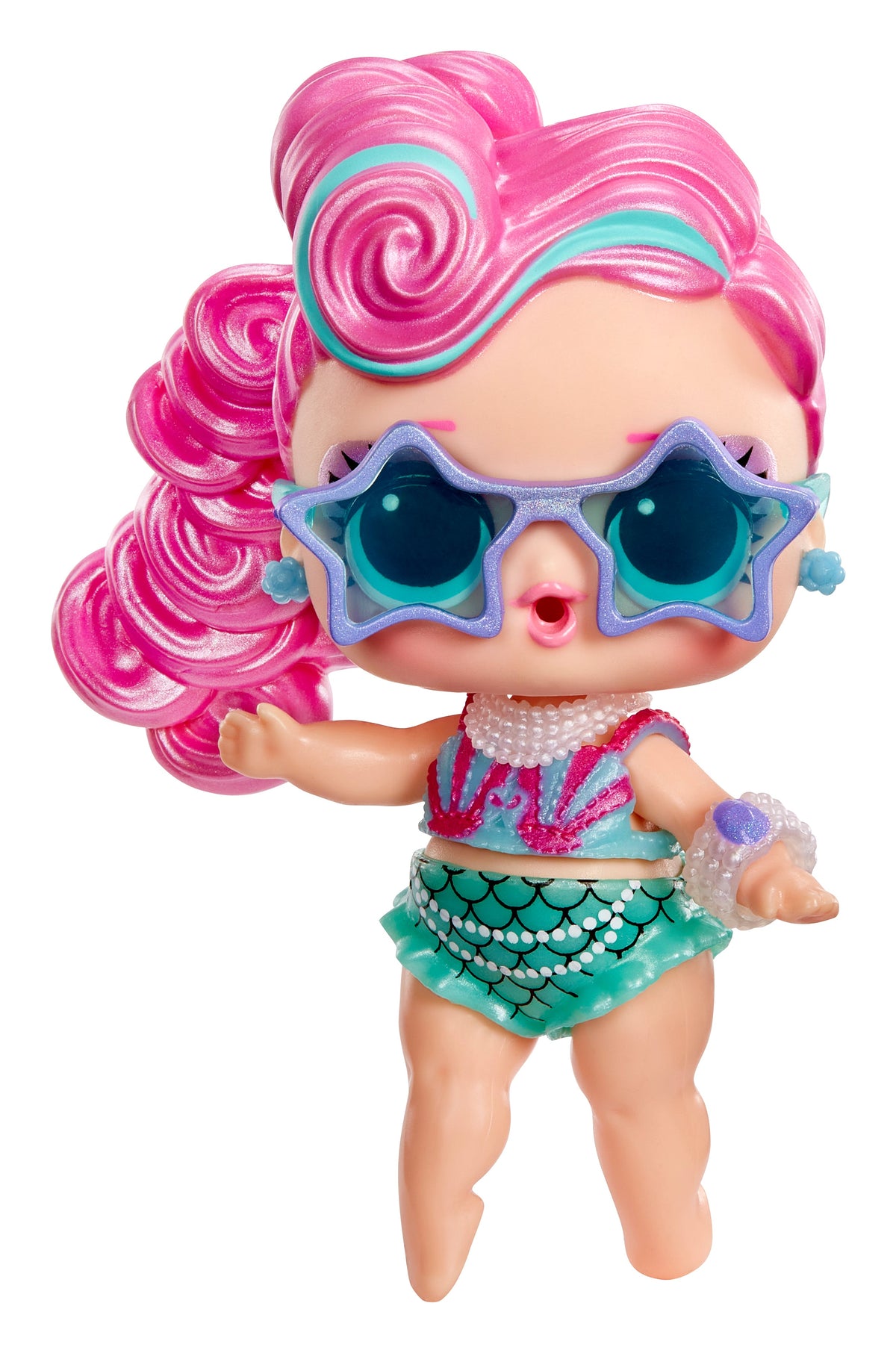 شخصيات قابلة للجمع - L.O.L. Surprise Mermaids Tots مع Color Change Tail