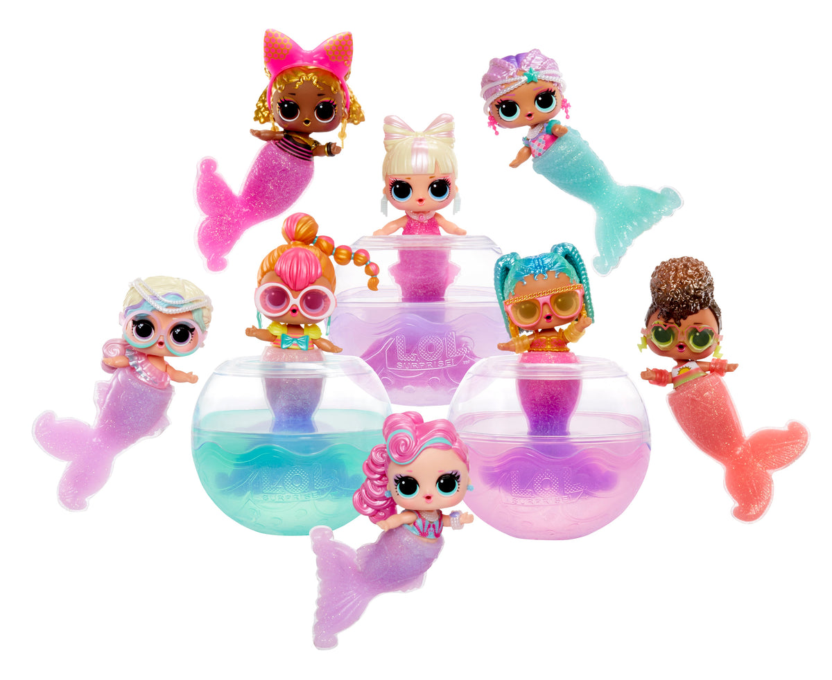 شخصيات قابلة للجمع - L.O.L. Surprise Mermaids Tots مع Color Change Tail