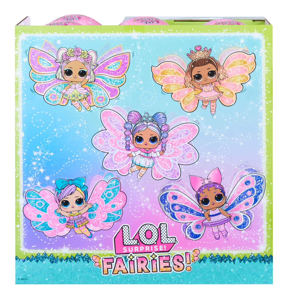 L.O.L. Surprise Fairy Tots دمية مع Custom Wing - Magic Crystal مجموعة أشغال يدوية