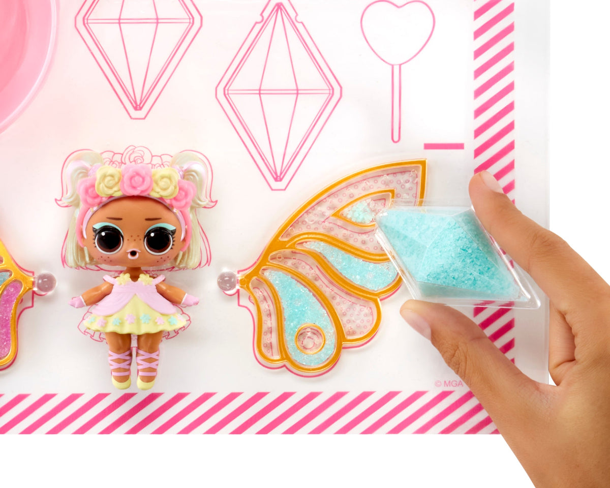 L.O.L. Surprise Fairy Tots دمية مع Custom Wing - Magic Crystal مجموعة أشغال يدوية