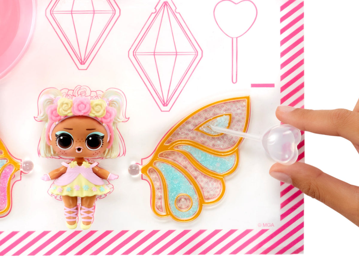 L.O.L. Surprise Fairy Tots دمية مع Custom Wing - Magic Crystal مجموعة أشغال يدوية