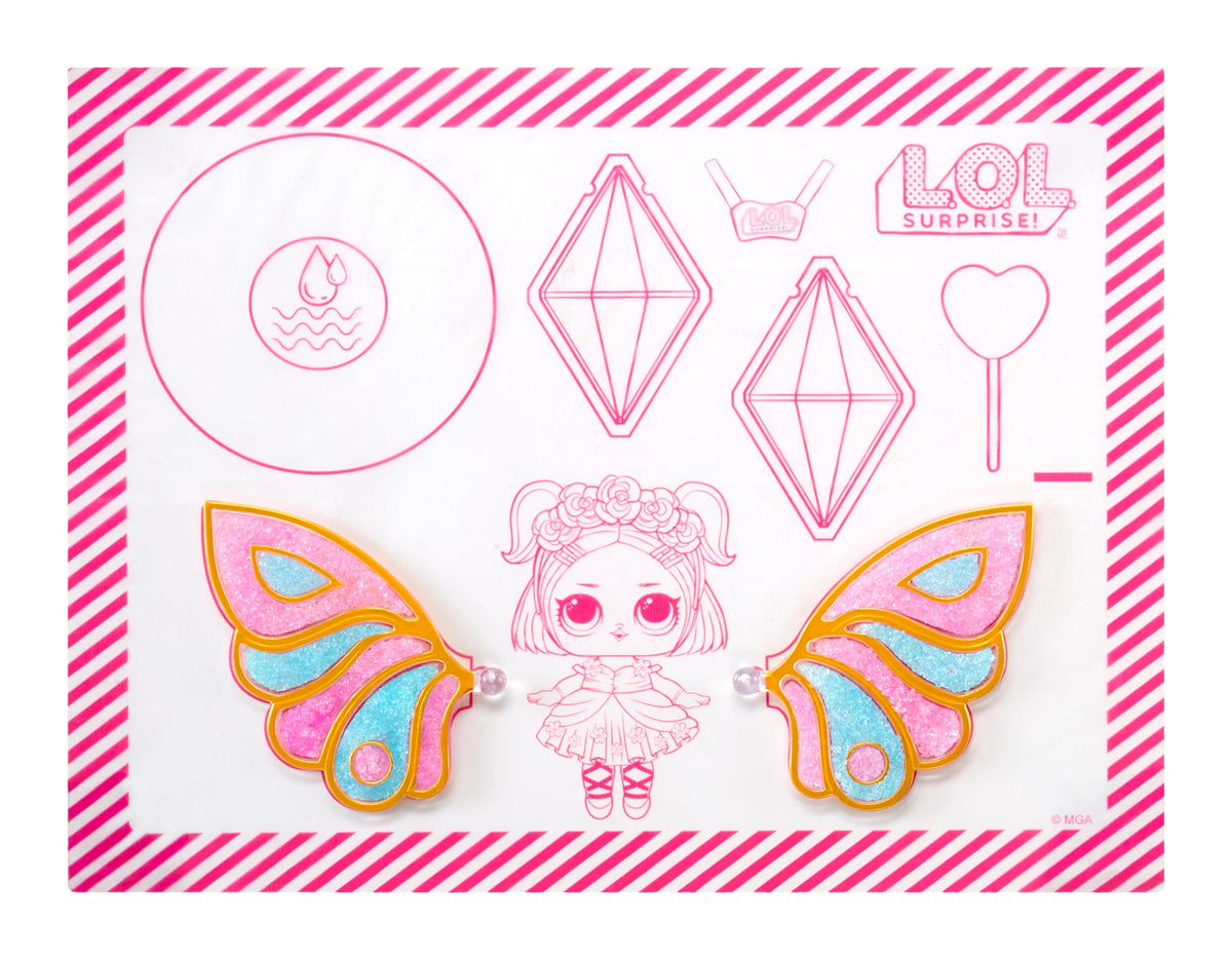 L.O.L. Surprise Fairy Tots دمية مع Custom Wing - Magic Crystal مجموعة أشغال يدوية