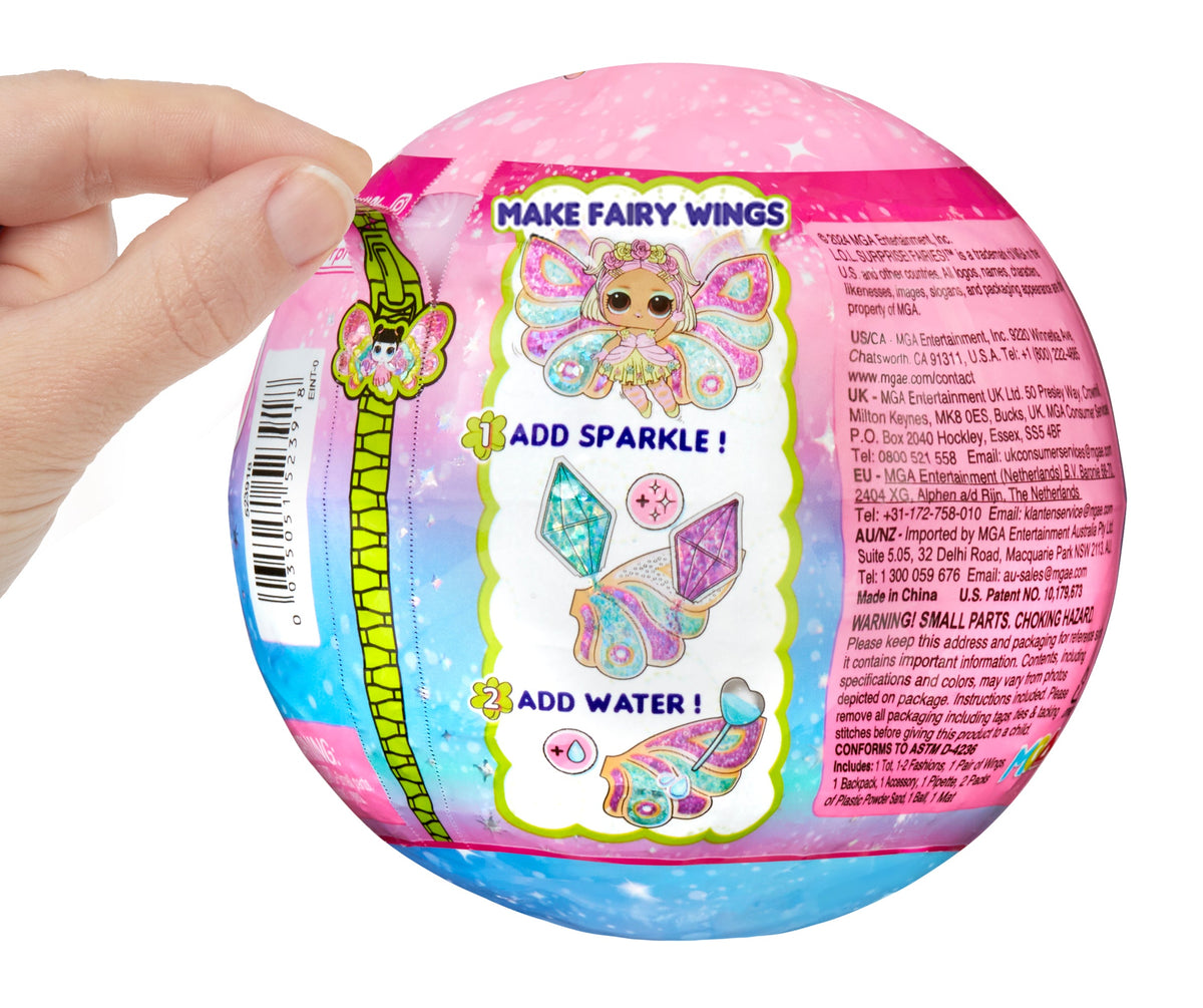 L.O.L. Surprise Fairy Tots دمية مع Custom Wing - Magic Crystal مجموعة أشغال يدوية
