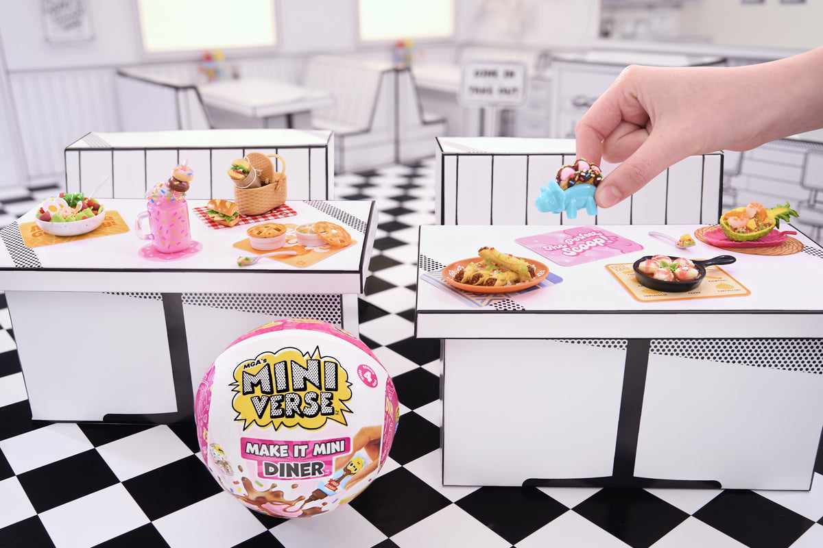 Miniverse Make It صغير Food Diner Series ٤ Collectible