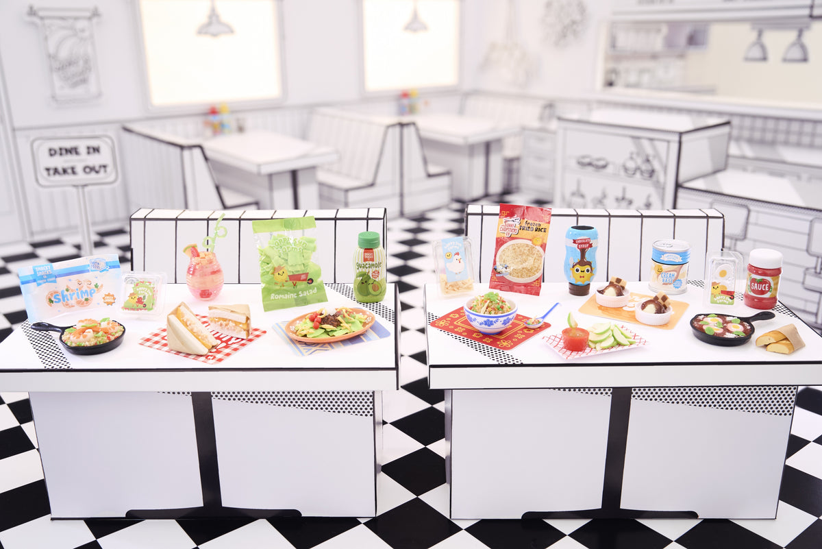 Miniverse Make It صغير Food Diner Series ٤ Collectible