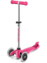 Mini Plus LED Pink Scooter Ride-On for Kids