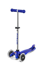 Mini Plus LED Blue Scooter Ride-On for Kids