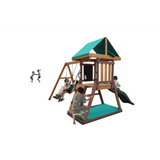Mountpeak Matterhorn Swing Set & Playhouse with Slide