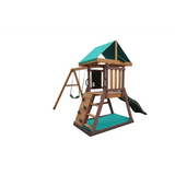 Mountpeak Matterhorn Swing Set & Playhouse with Slide