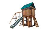Mountpeak Logan Swing Set & Spacious Playhouse