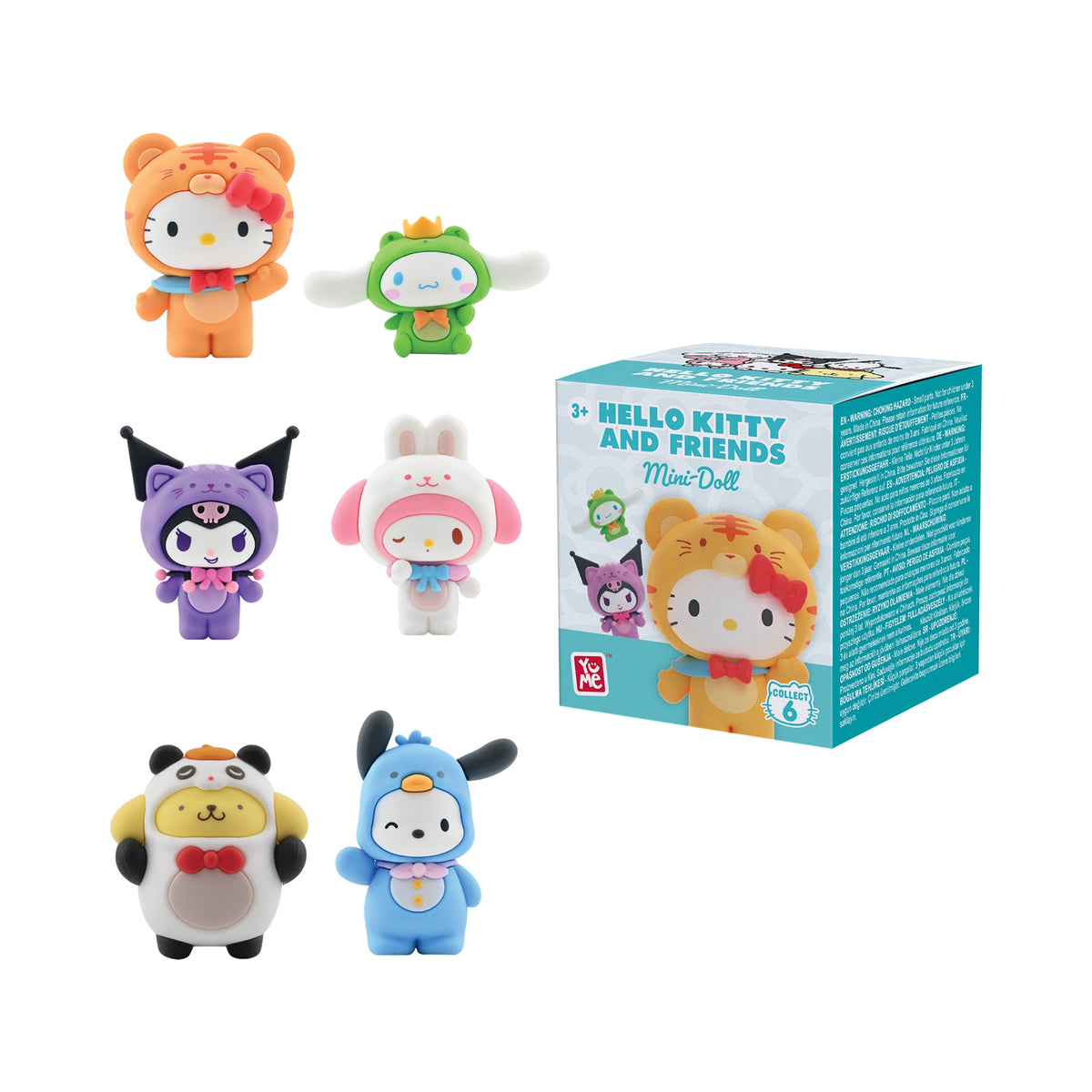 Hello Kitty Doll Mini Forest Friends 5cm Assortment 1-piece
