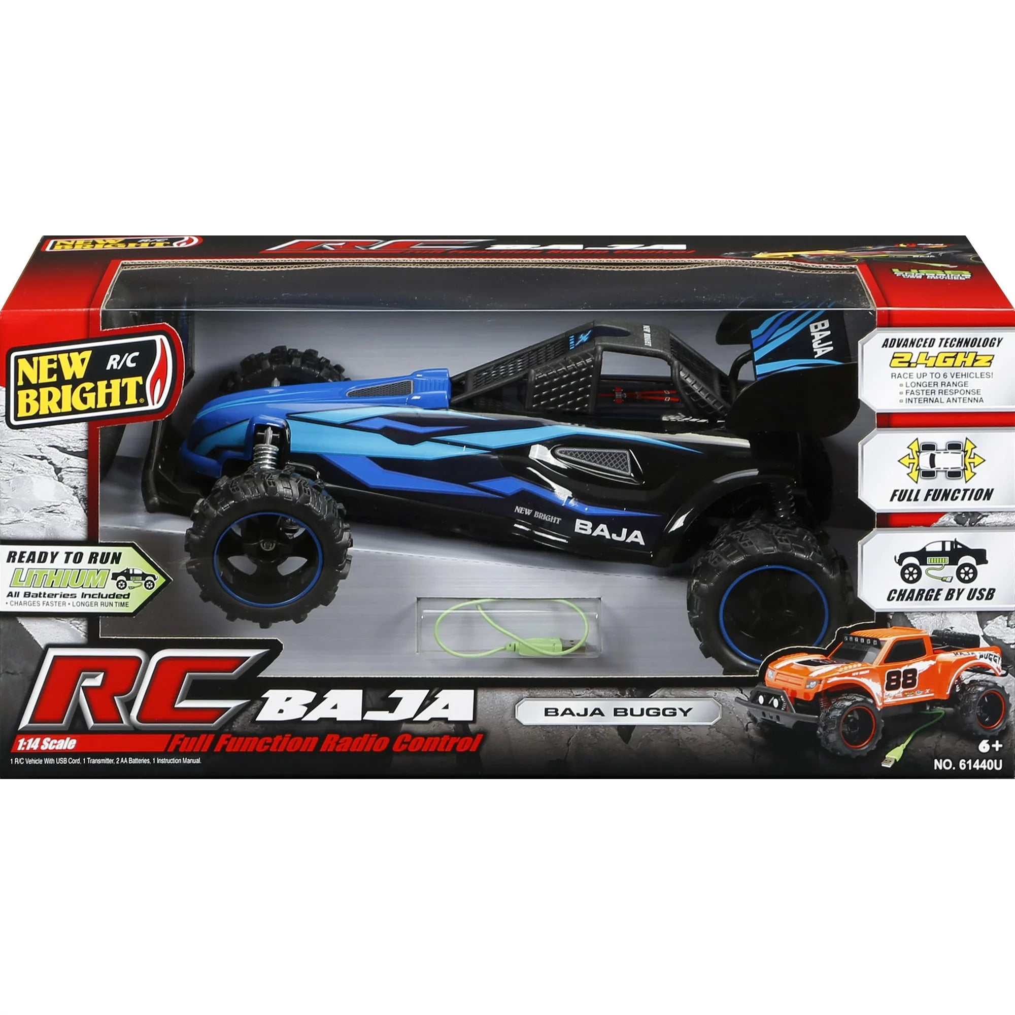 New Bright 1:14 Baja Buggy