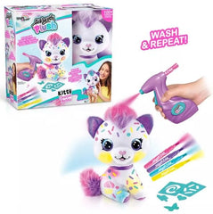 Airbrush Plush Kitty Soft Interactive Toy with Accessories for Kids