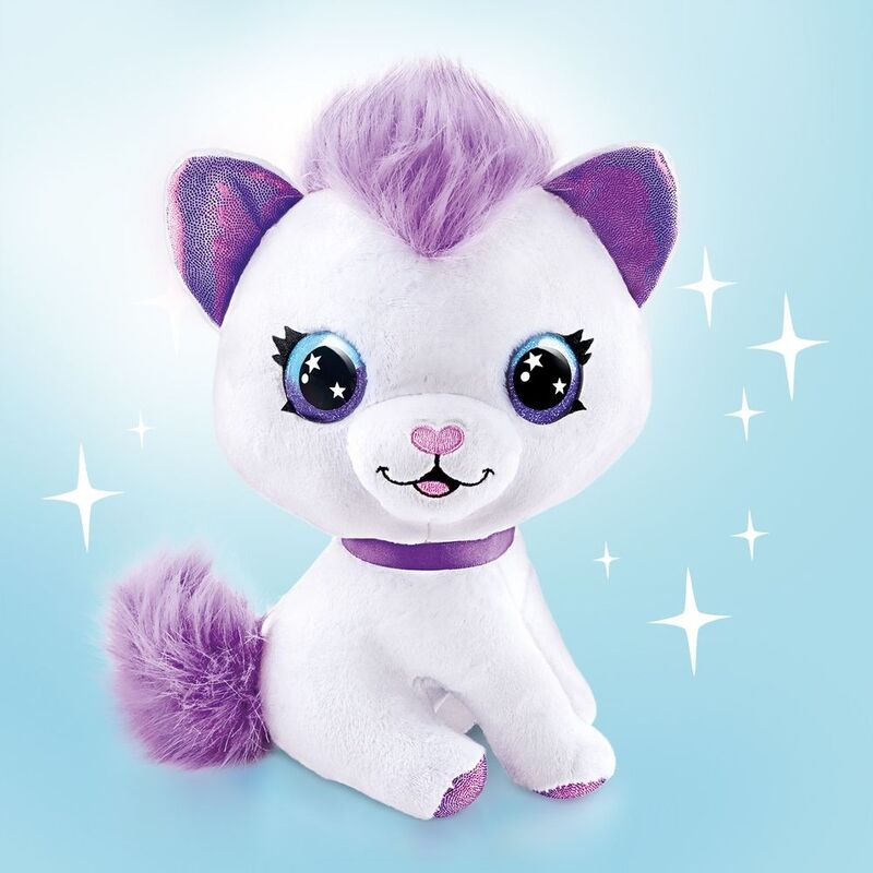 Airbrush Plush Kitty Soft Interactive Toy with Accessories for Kids