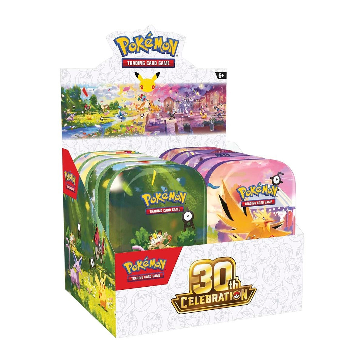 Pokémon TCG 30th Celebration Mini Tin - Sold per piece (Random Selection)