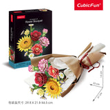 3D Puzzle Flower Bouquet 363-pieces