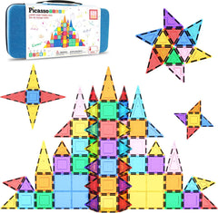 Picasso Magnetic Tiles With Case 101-pieces