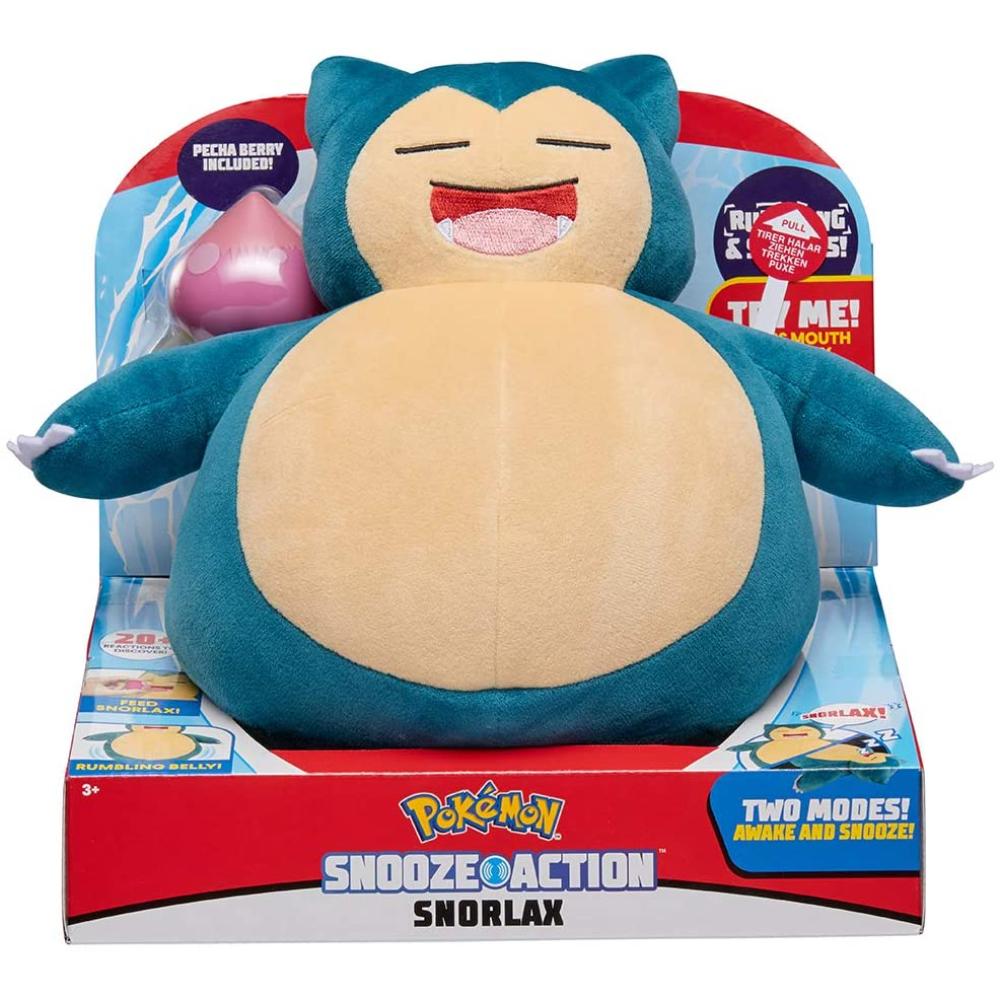 Pokemon Feature Plush Snooze Act.Snorlax