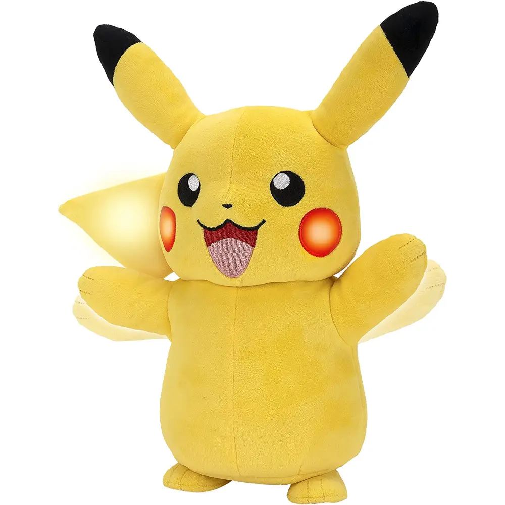 Pokemon Feature Deluxe لعبة قطيفة Pikachu ١١ بوصة