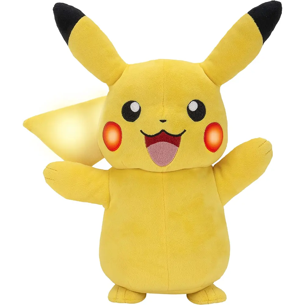 Pokemon Feature Deluxe لعبة قطيفة Pikachu ١١ بوصة