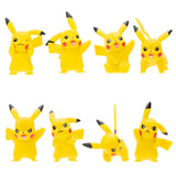 Pokemon Battle Figure Pickachu 8 Pack 2 Inch