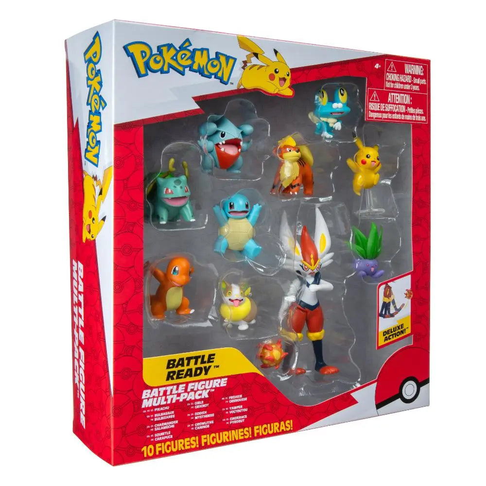 Pokemon Battle Figure Multi 10 Pack