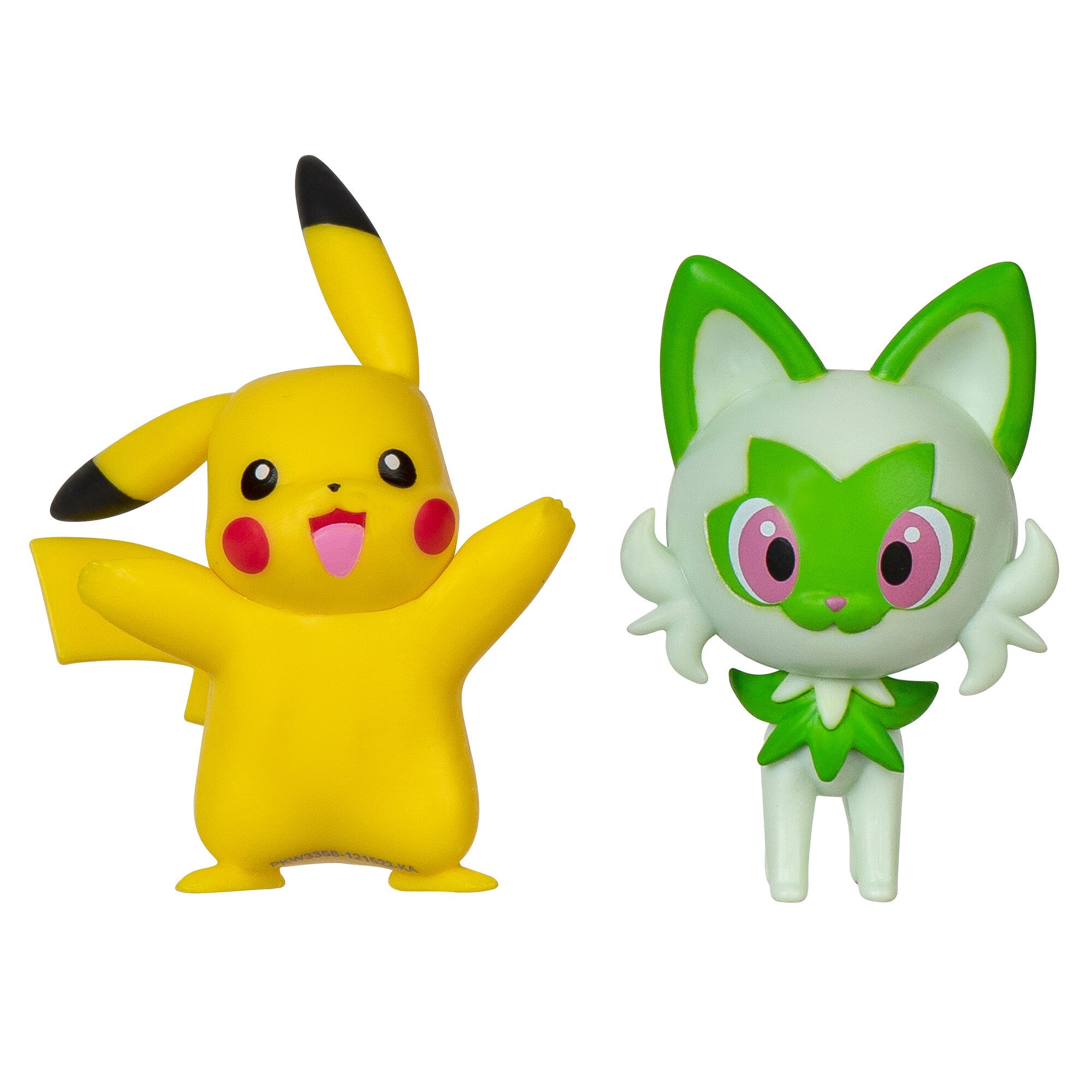 Pokemon Battle Figure Pikachiu + Sprigatito 2 Pack