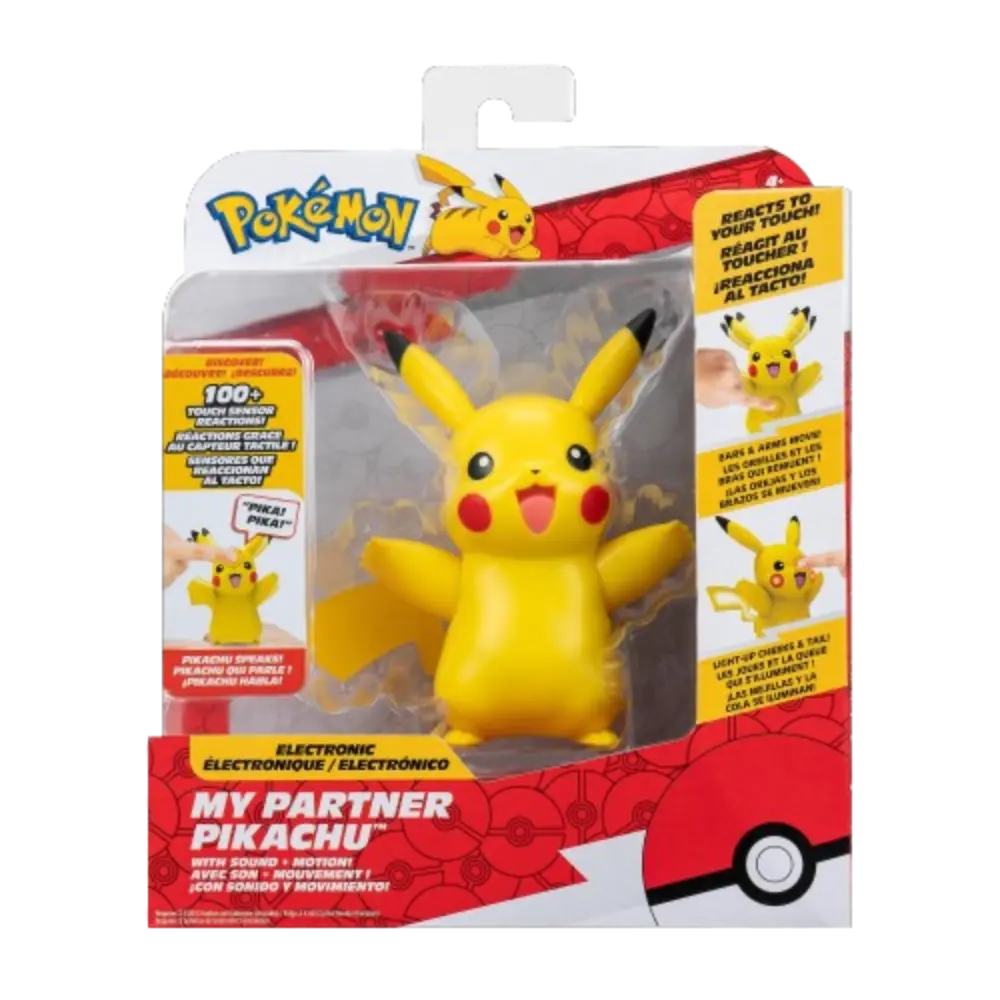 شخصيات أبطال خارقين - Pokemon Deluxe Figure My Partner Pikachu