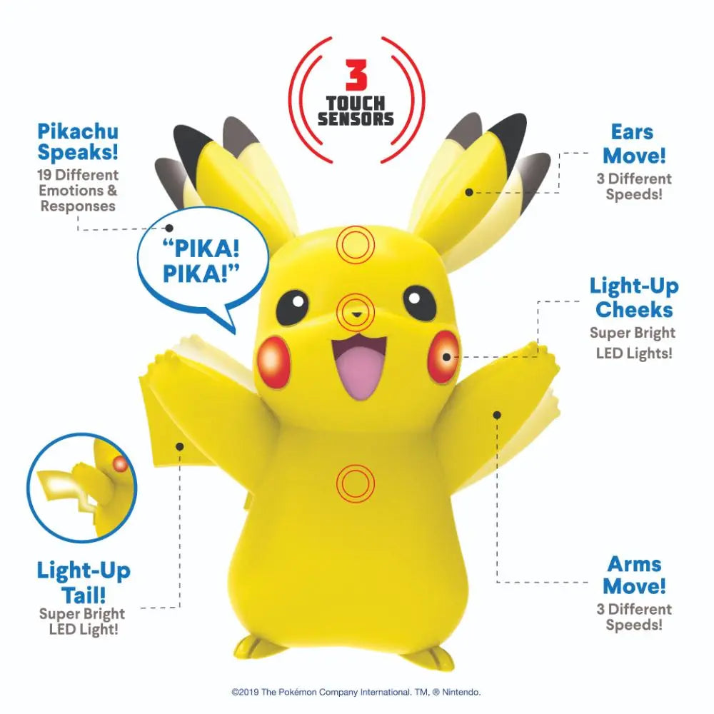 شخصيات أبطال خارقين - Pokemon Deluxe Figure My Partner Pikachu