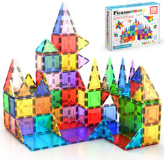 Picasso Magnetic Tiles Building Blocks 100-pieces