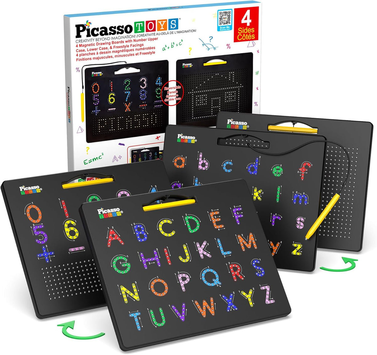 Picasso Magnetic Drawing Board 4-In-1