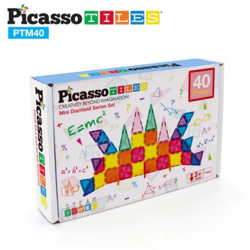 Picasso Magnetic Mini Diamond Building 40-pieces