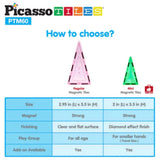 Picasso Magnetic Mini Diamond Building Set – 60 Pieces