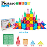 Picasso Magnetic Mini Diamond Building Set – 60 Pieces