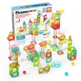 Picasso Magnetic Mini Diamond Marble Run Track 60pieces