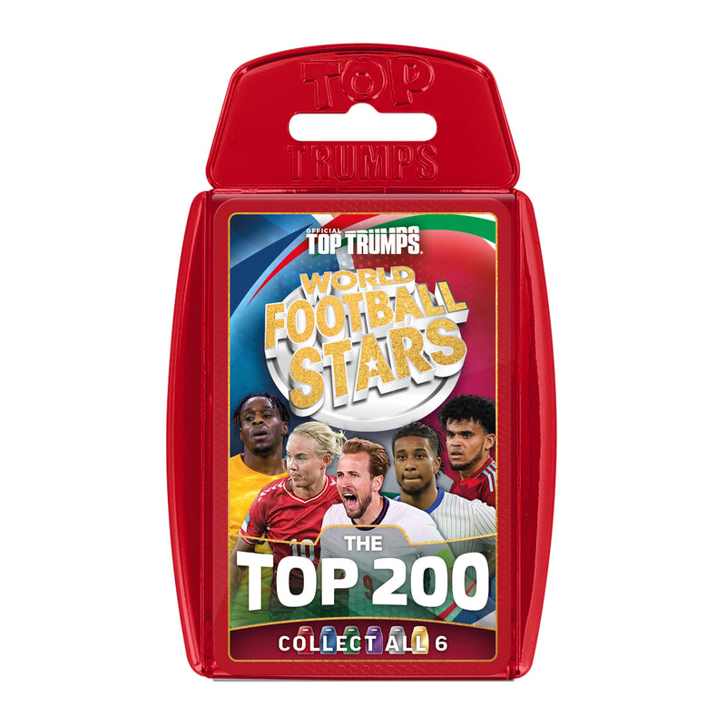 Top Trumps World Football Stars ٢٠٠ بنفسجي Edition Card لعبة