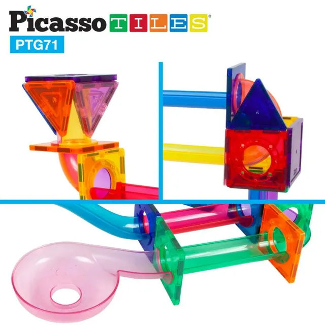 Picasso Magnetic Marble Run 71 Pcs
