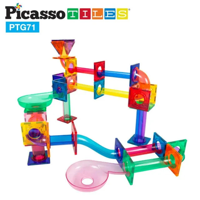 Picasso Magnetic Marble Run 71 Pcs