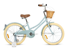 Rizz  18-Inches Gray Kids Bicycle - Platinum Girls