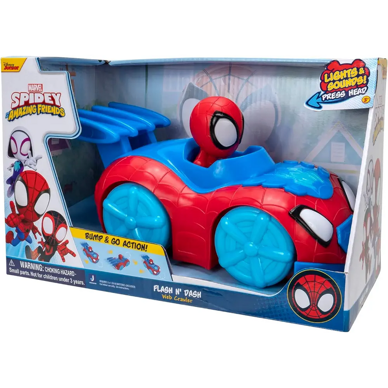 Spidey and His Amazing Friends Flash & Dash Battery Operated