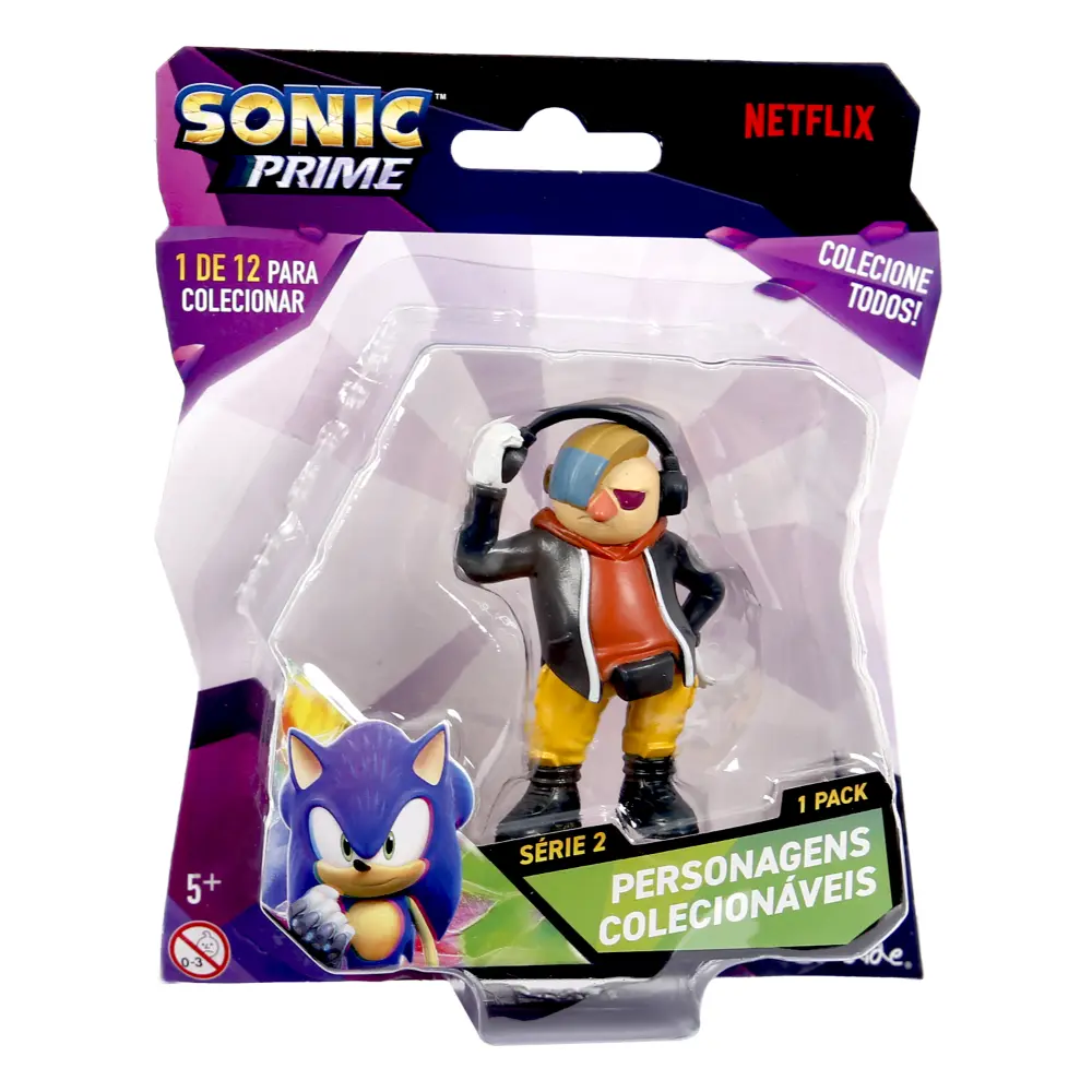 Sonic Figure Blister 2.5-Inches 10Assortment