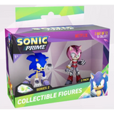 تشكيلة شخصيات Sonic Prime - شخصيتان في علبة عرض