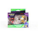 تشكيلة شخصيات Sonic Prime - شخصيتان في علبة عرض