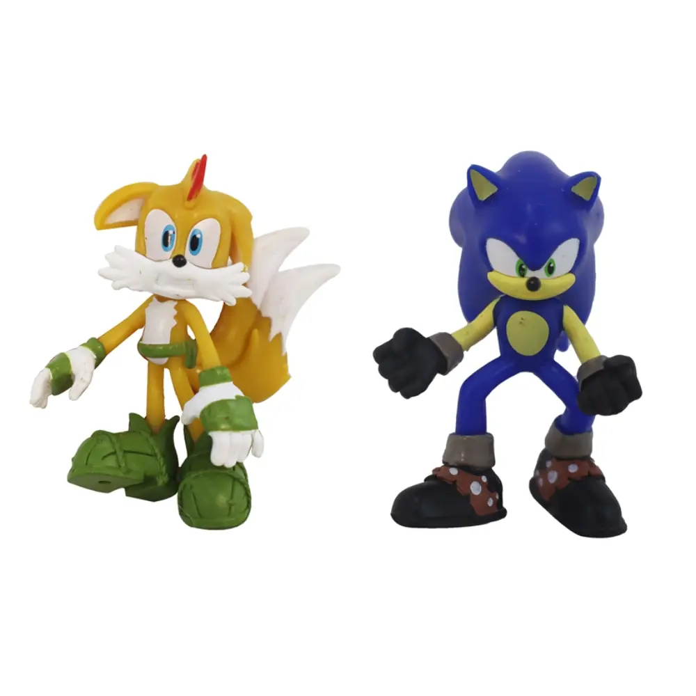 تشكيلة شخصيات Sonic Prime - شخصيتان في علبة عرض