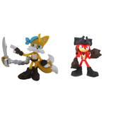 تشكيلة شخصيات Sonic Prime - شخصيتان في علبة عرض