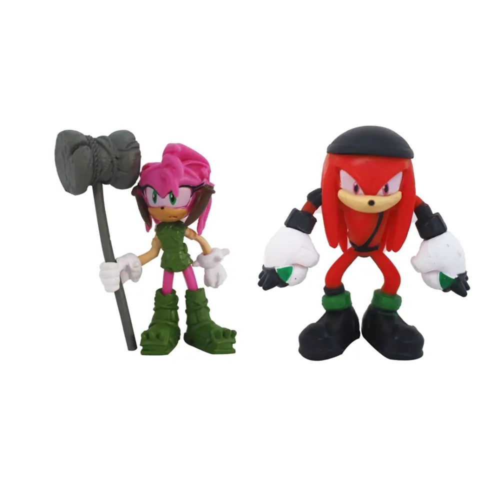 تشكيلة شخصيات Sonic Prime - شخصيتان في علبة عرض
