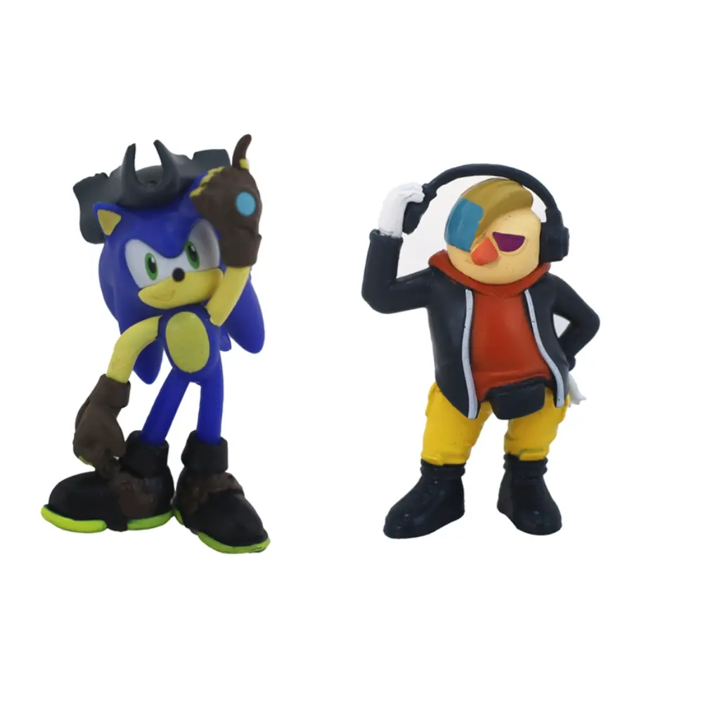 تشكيلة شخصيات Sonic Prime - شخصيتان في علبة عرض