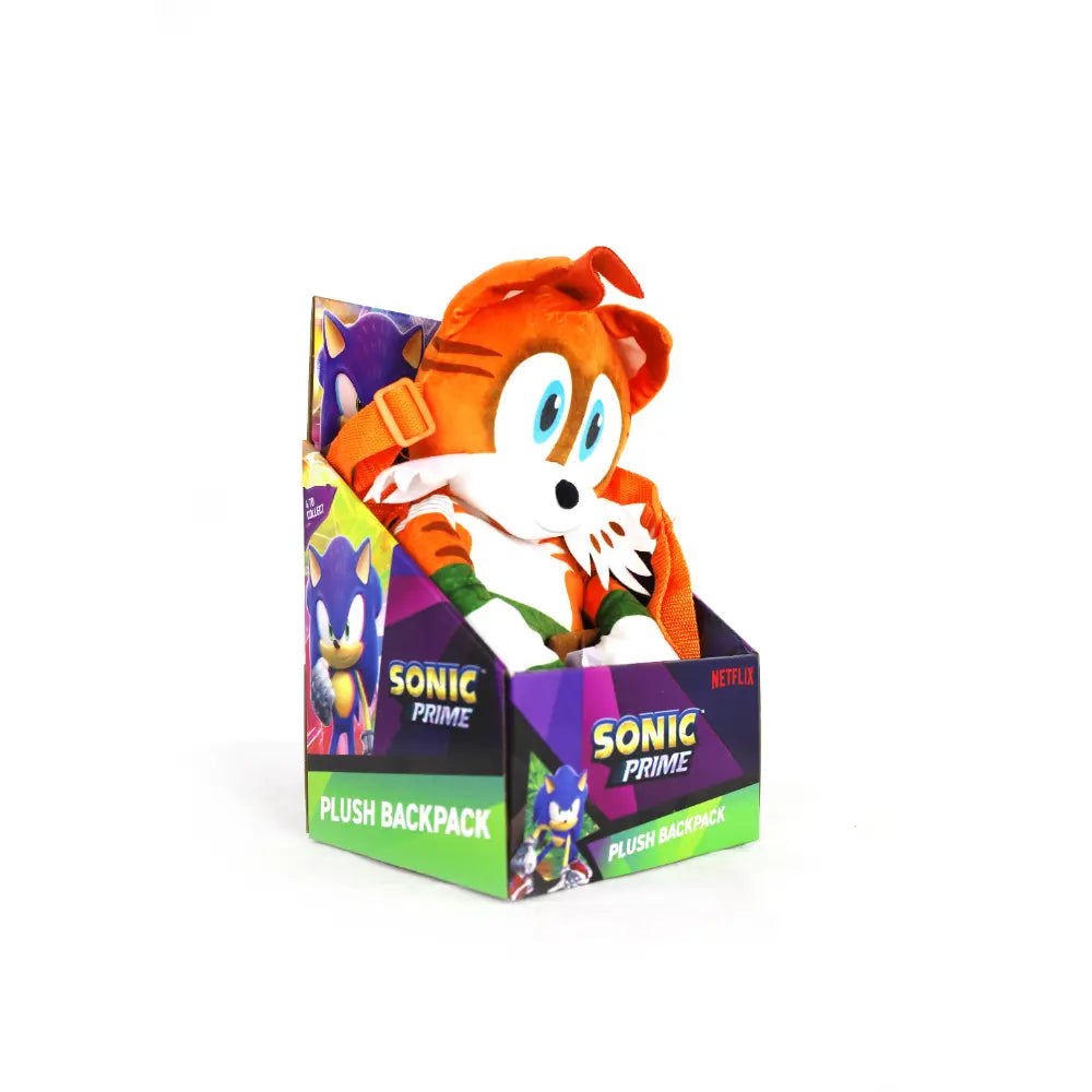 Sonic Plush Backpack 12 Inch Assortment