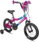 Spartan 14-Inch Twilight Kids Bike Pink/Blue